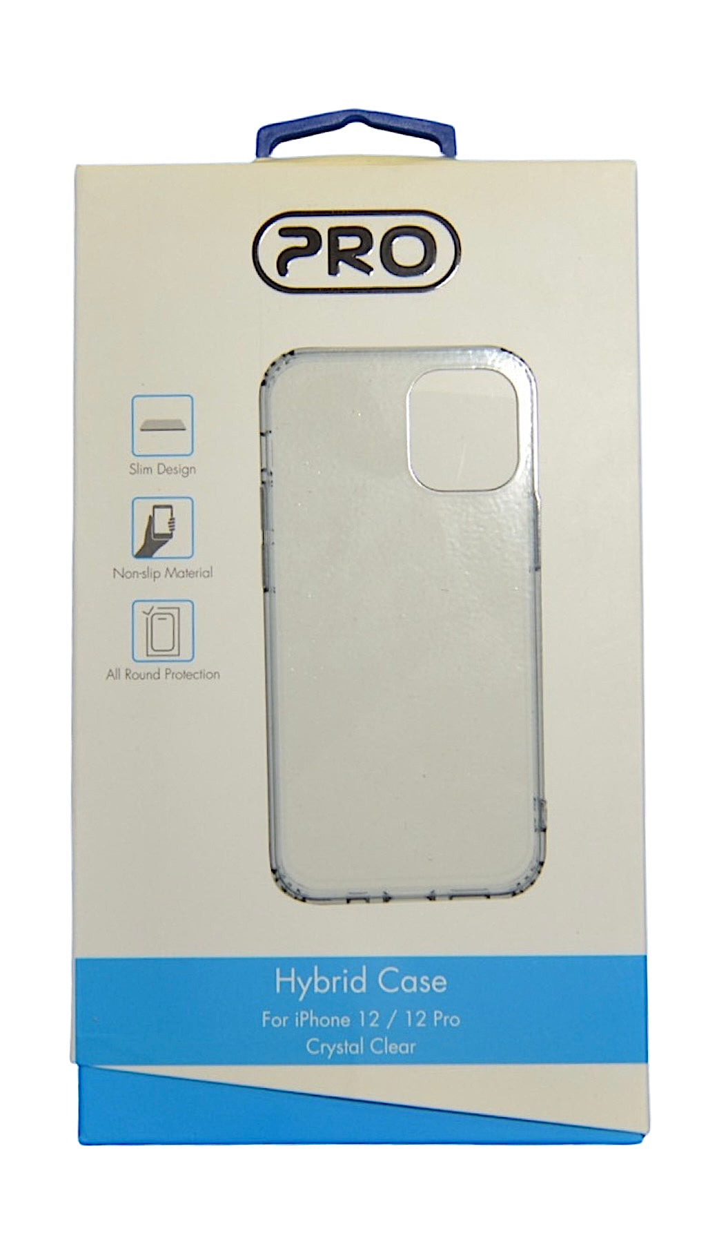 PRO Hybrid Case iPhone  12 Pro Crystal