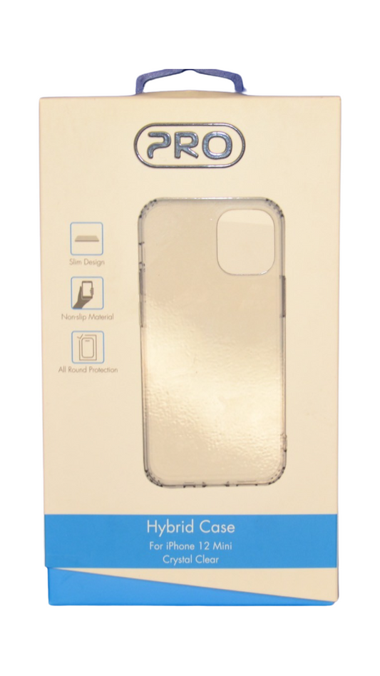 PRO Hybrid Case iPhone 12 Mini Crystal