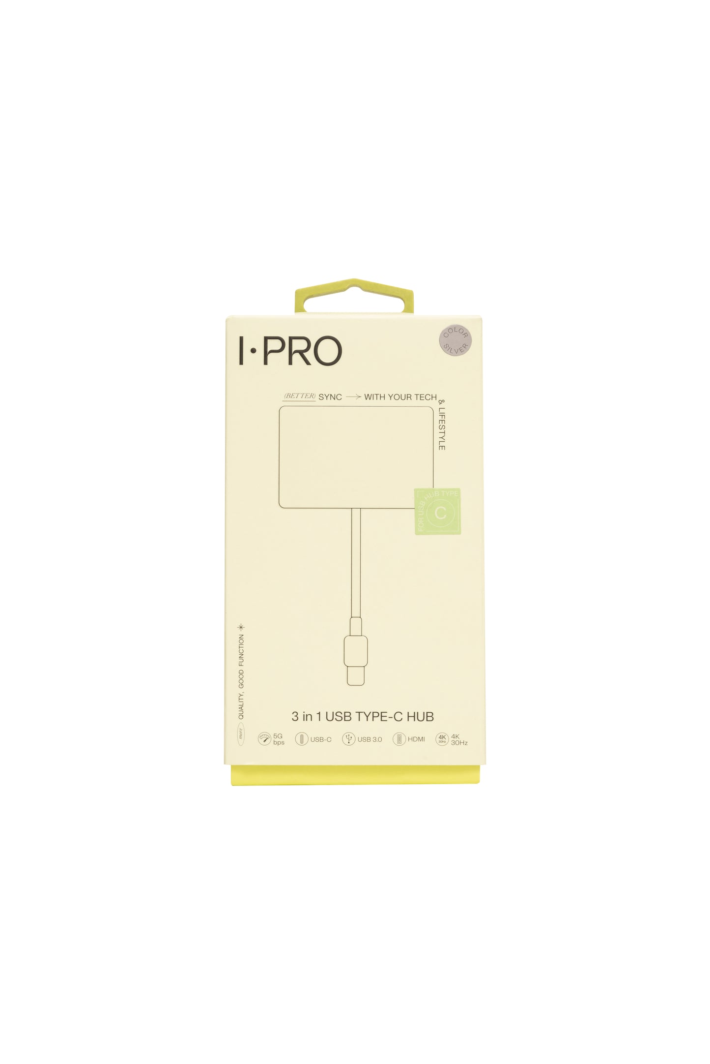 I · PRO Usb-C 3 in 1 Hub