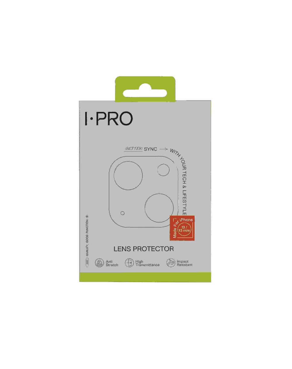 I · PRO iPhone 13 / 13 Mini Lens Koruyucu